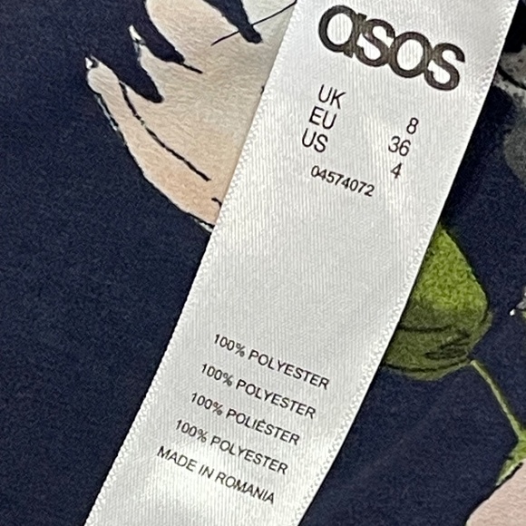 Asos Kimono Open Top Size 4 - Picture 5 of 13